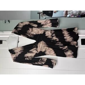 Sky Size Small Tye Dye Boho Bell Sleeve Shirt NWT